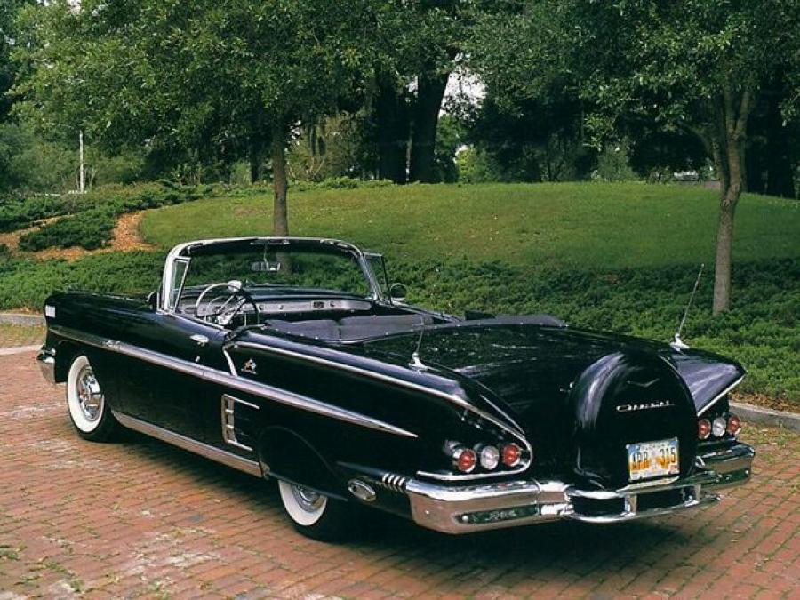  Chevrolet Bel Air Impala Convertible 1958 года  (фото 58 из 67)